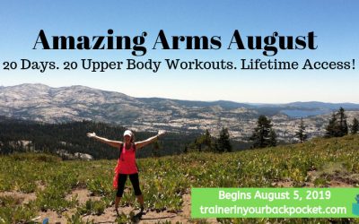 Get Amazing Arms in August